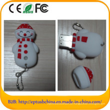 PVC Snowman forma USB Pen Drive (EG609)